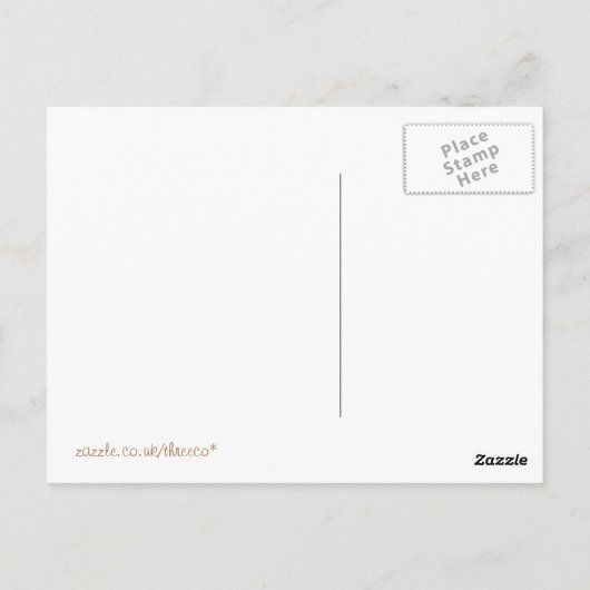 WOODLAND STREAM BRIEFKAART (Achterkant)