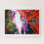 Woodland stream kunst legpuzzel (Horizontaal)