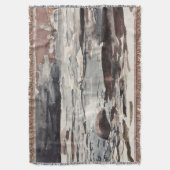 Woodland Stream Winslow Homer Brown Gray Fine Art Deken (Voorkant Verticaal)