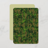 Woodland Style Digital Camouflage Accent (Voorkant / Achterkant)