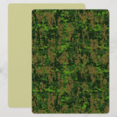 Woodland Style Digital Camouflage Accent (Voorkant / Achterkant)