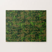 Woodland Style Digital Camouflage Accent Decor Legpuzzel (Horizontaal)