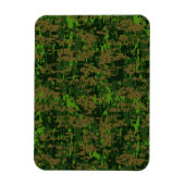 Woodland Style Digital Camouflage Accent Decor Magneet (Verticaal)