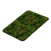 Woodland Style Digital Camouflage Accent Decor Magneet (Linkerzijde)