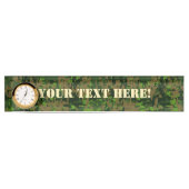 Woodland Style Digital Camouflage Accent Decor Naambordje (Voorkant)
