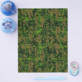 Woodland Style Digital Camouflage Accent Flyer (Enkel)