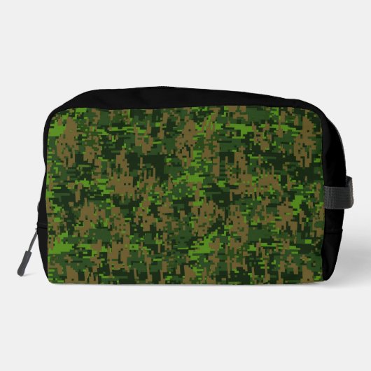 Woodland Style Digital Camouflage Decor Toilettasje (Achterkant)