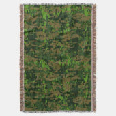 Woodland Style Digital Camouflage Deken (Voorkant Verticaal)