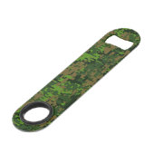 Woodland Style Digital Green Camouflage Accent Speed Flessenopener (Voorkant Gekanteld)