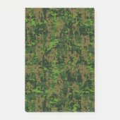 Woodland Style Digital Green Camouflage Decor Post-it® Notes (Voorkant)