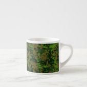 Woodland Style Green Digital Camouflage Espresso Kop (Rechts)