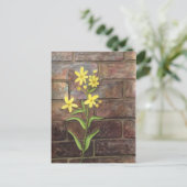 Woodland Sunflower Painting Briefkaart (Staand voorkant)