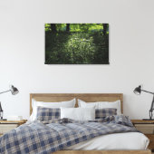 Woodland Sunlight 01 Canvas Afdruk (Insitu (Slaapkamer))