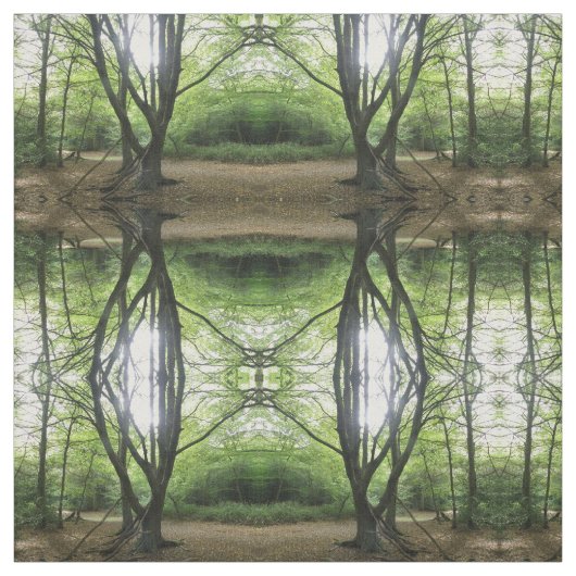 Woodland Sunshine Patterned Fabric Stof (Swatch)