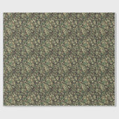 Woodland Tan Green Brown militaire camouflage Cadeaupapier (Vlak)