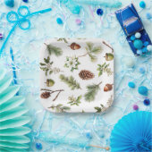 Woodland-thema-papier Bord (Feest)
