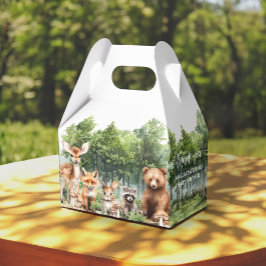 Woodland Theme Baby shower Bedankdoosjes