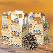 Woodland Theme Twins Baby shower Favor Boxes Bedankdoosjes