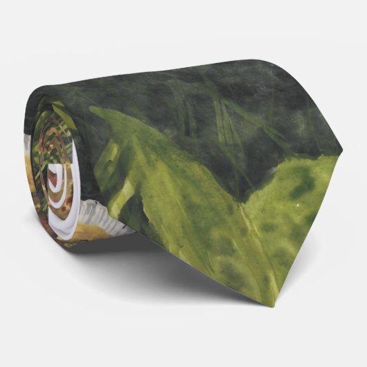 Woodland Toad, Mannen Sandy Closs Design.A Stropda Stropdas (Opgerold)