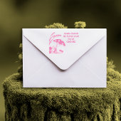 Woodland Toadstool Adres Zelfinktende Stempel