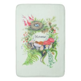 Woodland Treasures Botanische Waterverf Wreater Badmat
