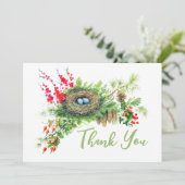 Woodland Treasures Personalized Bedankkaart (Staand voorkant)