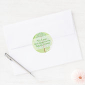 Woodland Tree-adreslabel Stickers (Envelop)