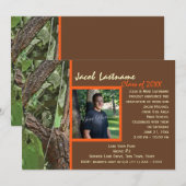 Woodland Tree Afstuderen Foto Kaart (Voorkant / Achterkant)