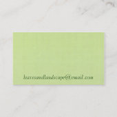 Woodland Tree Business Card-sjabloon Visitekaartje (Achterkant)