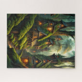 Woodland Treehouses Puzzel (Horizontaal)