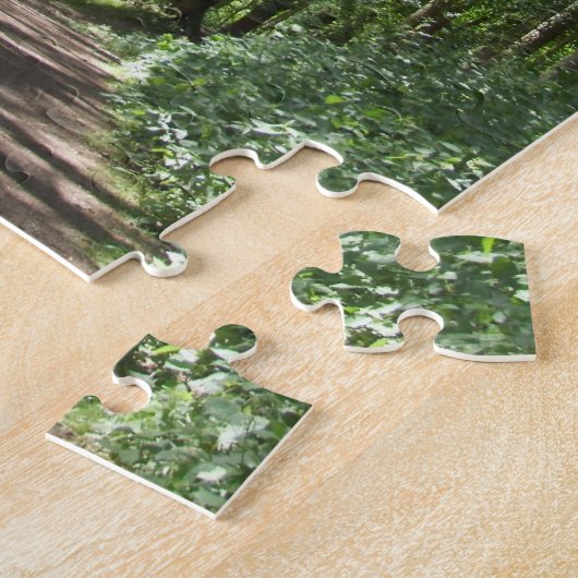 Woodland Trees Puzzle Legpuzzel (Zijkant)