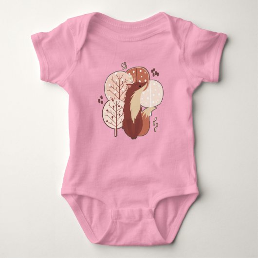 Woodland Tribal Native American Seamless Pattern Romper (Voorkant)