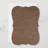 Woodland | Uitnodiging tot weddenschappen (Achterkant)