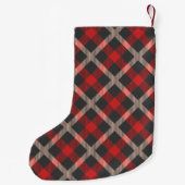 Woodland Unicorn Gezicht met gewei Kleine Kerstsok (Achterkant)