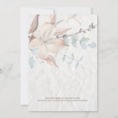 Woodland Unicorn Virtual Baby shower Kaylin4a Inv Kaart (Achterkant)