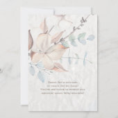 Woodland Unicorn Virtual Baby shower Kaylin5 Inv Kaart (Achterkant)