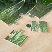 Woodland Union Pair of Deer and Hawk Legpuzzel (Zijkant)