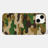 Woodland Urban Camo Groen Bruin Zand Case-Mate iPhone Case (Achterkant (horizontaal))