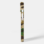 Woodland Urban Camo Groen Bruin Zand Case-Mate iPhone Case (Achterkant / Links)