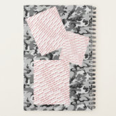 Woodland Urban Camouflage Daily Budget Planner (Achterkant)