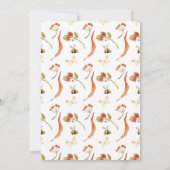 Woodland Verjaardag Uitnodiging Feest Dieren Bos (Achterkant)