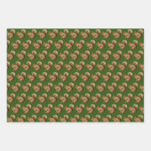 Woodland Vibes Squirrel Inpakpapier Vel (Voorkant 2)