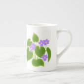 Woodland Violets Bone China Mok (Rechts)