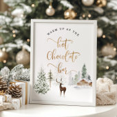 Woodland Warm omhoog bij het Poster van de warme c