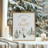 Woodland Warm omhoog bij het Poster van de warme c