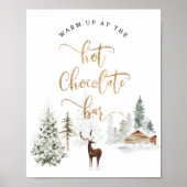 Woodland Warm omhoog bij het Poster van de warme c (Voorkant)