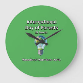 Woodland Warriors Unite. Dag van de bossen (IDF) Grote Klok
