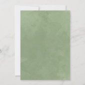 Woodland Waterverf Mushroom Herfst 1e Verjaardag Kaart (Achterkant)