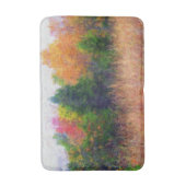 Woodland Waterverf Pine Trees Bath Mat (Voorkant Verticaal)