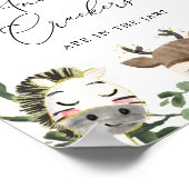 Woodland weet hoeveel dierenbonkers er zijn poster (Hoek)